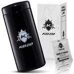 Kozo Black Glass Airtight Storage Jar, With Uv Protection. Container.... Fixed Price $46.60.
