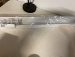 Rev-a-shelf 6551 Trim-to-fit 36"W Slim Tip-out Tray For Sink Base, White. Fixed Price $31.34.