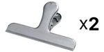 Norpro Stainless Steel Jumbo Bag Clip, 4 Inches (2-PACK). Fixed Price $16.19.