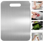 1PC* Stainless Steel Food-grade Cutting Boards Perfect For Various Cooking Tasks. Fixed Price $9.81.