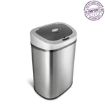 Nine Stars Automatic Trash Can, 21 Gallon Stainless Steel, Motion Sensor, Silver. Fixed Price $61.10.