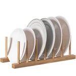 Set Of 2 Bamboo Wooden Dish Drainer Rack, Plate And Drying (6 G.... Fixed Price $53.64.