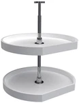 Rev-a-shelf 6272-22-52 Classic Tier 22" Shaped Flat Side Lazy White. Fixed Price $126.96.
