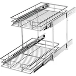Lovmor Tier Individual Pull Out Cabinet Organizer 11"W X 21"D, Slide Ki.... Fixed Price $118.57.