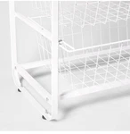 Wire Basket 4 Drawer Organizer Unit With Shelf For Pantry-brightroom-box Broken. Fixed Price $59.99.