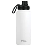 Drinco Insulated Stainless Steel Water Bottle 22 32 Oz. With Spout Lid Flask. Fixed Price $23.99.