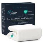 Mattress Protector Waterproof Breathable Hypoallergenic King Bamboo Viscose. Fixed Price $74.99.