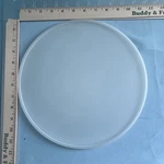 Vintage Tupperware #2107A-2 Replacement Bowl Seal Lid 11.5" Sheer White. Fixed Price $12.00.
