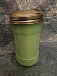 Tablecraft Retro-style Jadeite Sugar Shaker W/metal LID...7". Fixed Price $34.99.