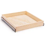 28 X 21 3 H Soft Close Slide Out Wood Drawer Organizer. Fixed Price $122.21.
