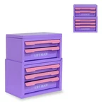 Drawer-style Desktop Organizer Stationery Cosmetic Storage Cabine. Fixed Price $78.50.