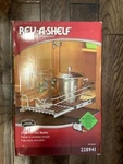 New Rev Shelf Single Chrome Pull Out Cabinet Basket 228941 59-12C-5. Fixed Price $54.90.