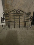 Spectrum Scroll Wall-mounted Mail Organizer With Key Hooks, Entryw.... Fixed Price $9.00.