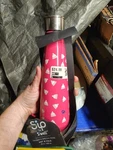 S'ip By S'well Insulated Stainless Steel Water Bottle 15 Oz Pink/white Hats. Fixed Price $22.49.