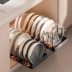 Parakatoikos Pots And Pans Organizer Under Cabinet 2 Pack, Pull-out O.... Fixed Price $49.83.