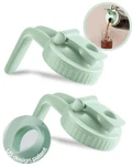 2 Pack Wide Mouth Mason Jar Lids V-shaped With Handle, Pour Spout L.... Fixed Price $14.99.