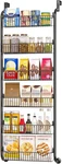 Over The Door Pantry Organizers And Storage, 6-TIER Spice Rack, Home & Kitchen. Fixed Price $36.10.