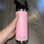 Yeti 18 Oz Original 2016 Pink Rambler Bottle Ounce Limited Edition Rare Color. Fixed Price $51.95.