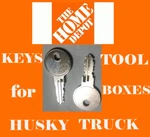 Husky A01-A22 Dewalt Home Depot Set Of Keys Toolbox Cabinet Free Shipping. Fixed Price $14.99.