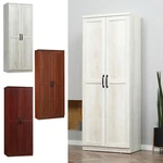 63" Rustic 2-DOOR Kitchen Freestanding Storage Cabinet Pantry Shelves. Fixed Price $199.99.