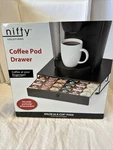Nifty Keurig Brewed 36 K-cup Capacity Rolling Drawer Black Item #6410E New. Fixed Price $29.95.