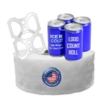 Ice Cold Rings (1000CT Roll) Universal Fits All 4-PACK, Clear. Fixed Price $104.46.