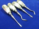 Set Of 4 Twist Dental Tooth Surgery Extracting Specialty Elevators Instruments. Fixed Price $39.99.