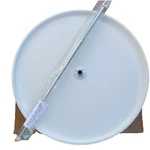 Lazy Susan Tier Full Circle 28 Inch Rev-a-shelf Classic Large White Adjustable. Fixed Price $64.99.