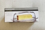 Farberware Classic Series 6 Glass Butter Dish W/ Lid - Nib. Fixed Price $25.00.