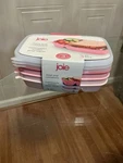 Joie Meal Seal Container, Set Of 3 ( Pink ) -. Fixed Price $14.99.