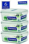 Glasslock Food-storage Container Airtight Lids Microwave Safe Set Of 3 9SIZES. Fixed Price $39.99.