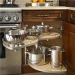 Hafele Kessebohmer Lemans Ii 2-SHELF Lazy Susan Set Blind Corner Cabinet Stora. Fixed Price $699.49.