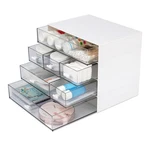 Osteed Desk Craft Organizer & Storage, 7 Drawers, Stackable Plastic. Fixed Price $57.22.