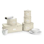 Sorbus China Storage Containers - 5 Pc Quilted Set For Moving Transporting D.... Fixed Price $58.38.