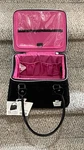 Nwt Caboodles Black & Pink Vinyl Quilted Double Cosmetic Storage Case For Makeup. Fixed Price $29.99.