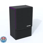 Boltquan Black Tarot Card Holder With Purple Interior; Fold Top Box Case Magn. Fixed Price $27.99.