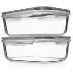 63 Oz Large Glass Food Storage Containers With Lids - 4 Piece Set Bpa Free. Fixed Price $44.79.