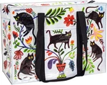 Blue Q Reusable Shoulder Tote Bag Carry Everywhere With Hefty Zipper, Du. Fixed Price $36.99.