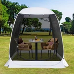 Leedor Pop Up Screen House, 6-10-15 Person Outdoor Tent Camp... Fa. Fixed Price $180.99.