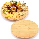 2 Pack Bamboo Lazy Susan Rotating Turntable Organizer Wooden Charcuterie.... Fixed Price $89.68.