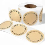 Monest (500PC/ROLL) 2" Label Stickers For Mason Jars And Lids Inch, Beige. Fixed Price $16.56.