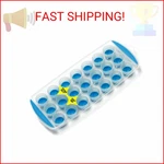 Chef Craft Select Plastic Ice Tray, 11 Inch Length Yields 21 Cubes, Colo. Fixed Price $9.28.