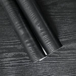 Yancorp Matte Black Wood Contact Paper Peel And Stick 16"X78.7",. Fixed Price $8.97.