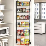 Vecelo Kitchen Over The Door Organizer, 6-TIER Pantry Organizers And Storag. Fixed Price $58.38.