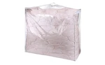 Diclavus Set Of With Handles, Zippered Clear Vinyl Storage Bags 24X20X11 In.... Fixed Price $22.05.