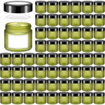 Layhit 60 Pcs 2 Oz Glass Jars Lids Bulk Small Containers Travel Storage. Fixed Price $76.79.