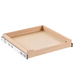 Kitchen Slide Out Wood Drawer 21"X22" Cabinet Shelf Pull Storage. Fixed Price $45.99.