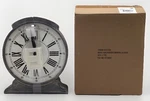 Ragon House Galvanized Metal Mantel Clock Gray & White New Open Box. Fixed Price $26.99.