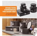 Storagelab China Containers, Hard Shell Case With Felt Dividers Gray. Fixed Price $39.99.