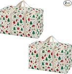 Veno 2 Pack Moving Bags And Large Christmas Storage Bins With Lids. Fixed Price $18.99.